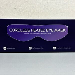 Cordless Heated Eye Mask